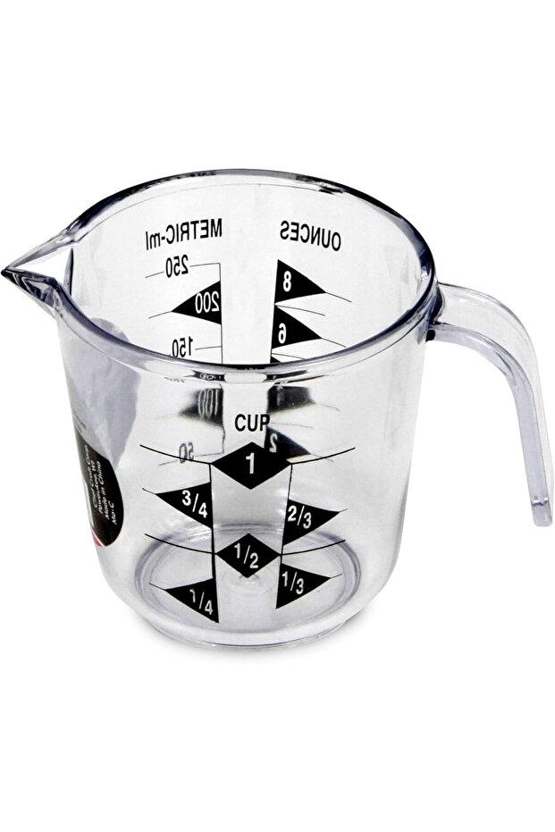 Select Plastic Measuring Cup, 1 Cup Capacity, Clear