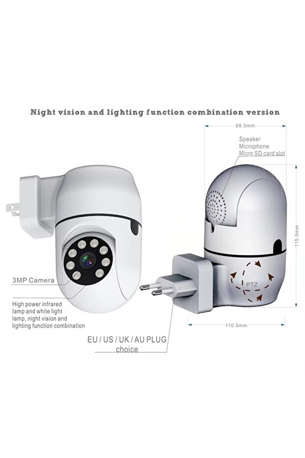 Cameră de supraveghere Wi-Fi pentru interior - 2