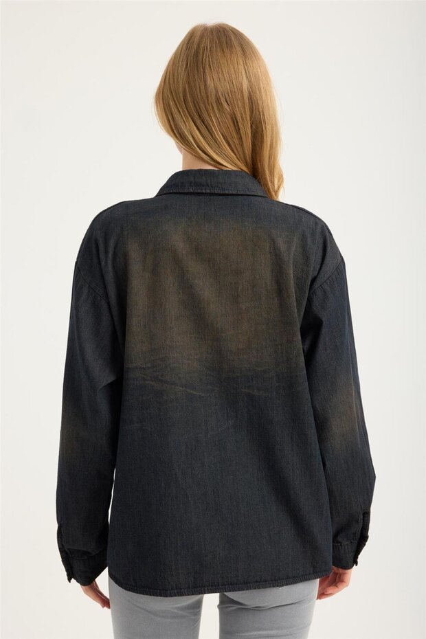 Cămașă Jean Stonewashed - 5