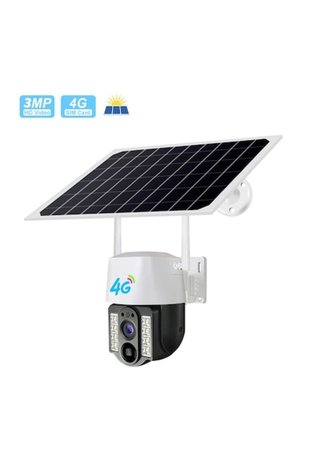 Cameră de supraveghere solară pentru exterior