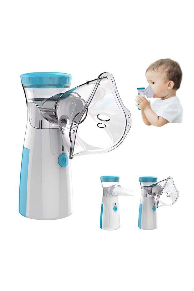 Portable Handheld Mesh Inhaler – Automatic Inhalator for Adults and Kids