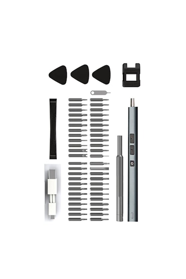 Electric Screwdriver, OPTIM SOLUTION, Compact Set 57in1 - 1