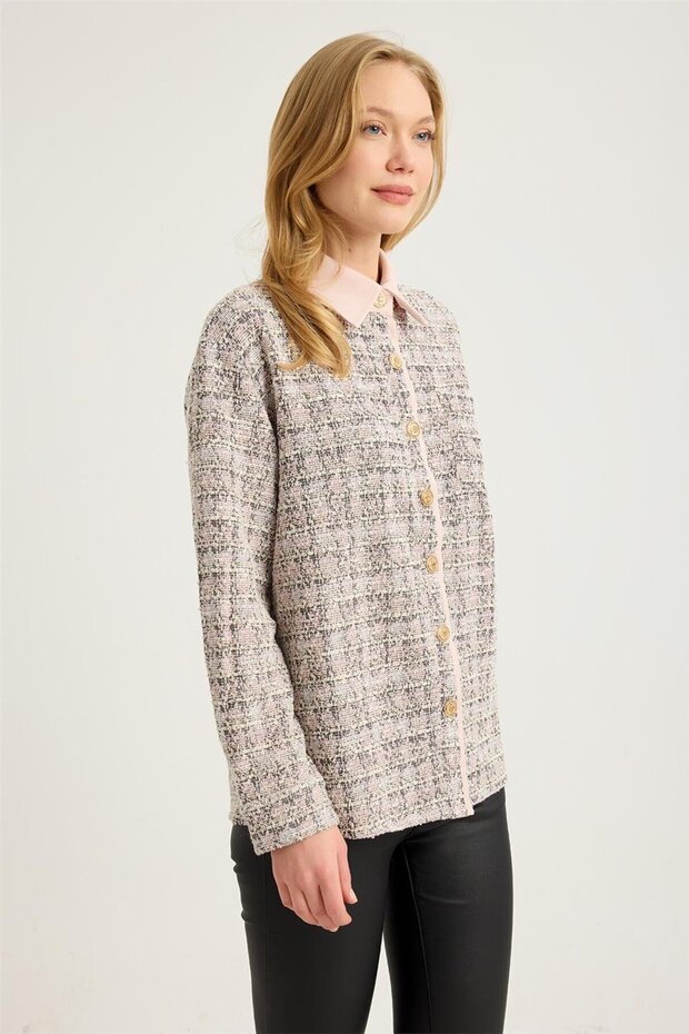 Tuvit Dokuma Gömlek - 3