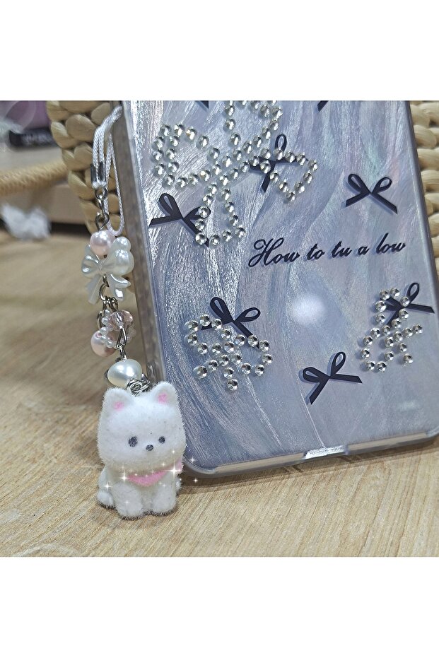 Cute Dog ๐ถ Cute Dog ๐ Dog Lover Charm Keychain Phone Strap Gift