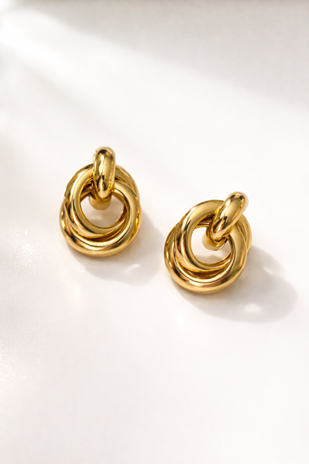 Çelik Belinda Küpe - 1