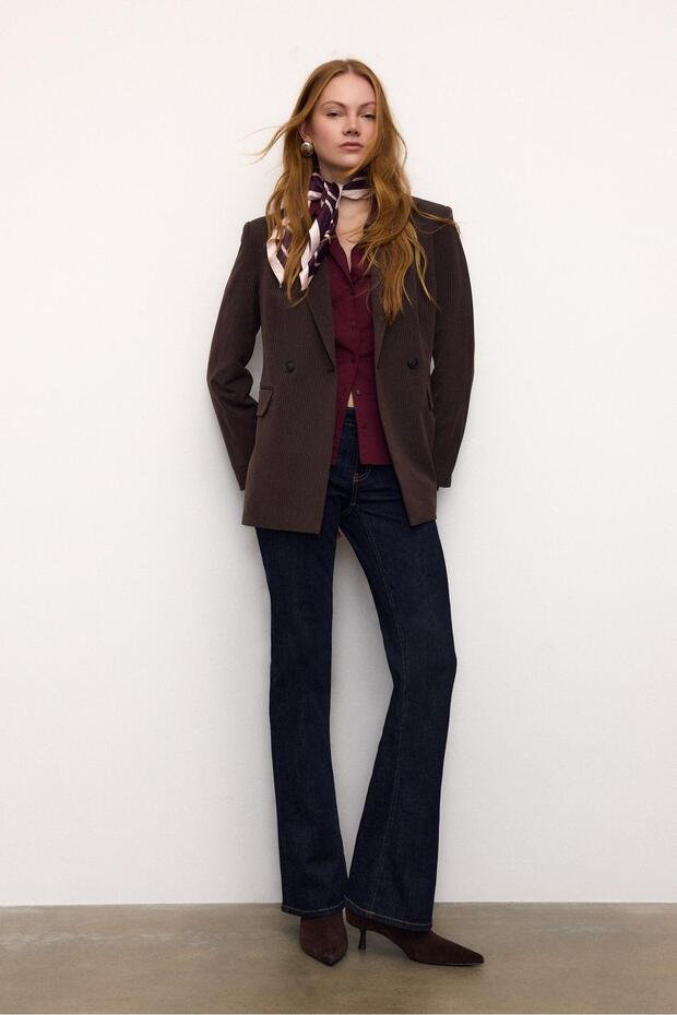 بليزر مخطط ضيق - 2