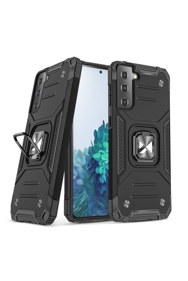 Кейс Ring Armor за Galaxy S22 Plus, черен