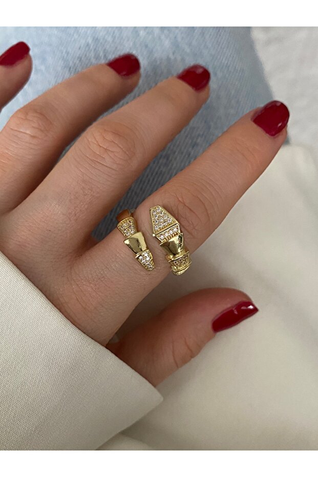 Limited Edition - Zircon Stone Bottom Adjustable Women's Ring