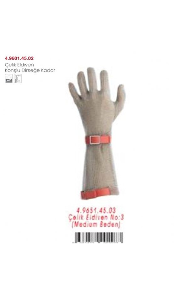 Steel Chain Gloves up to the Elbow