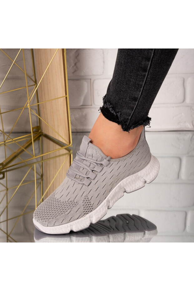 Adidasi dama din material textil Doha - 1