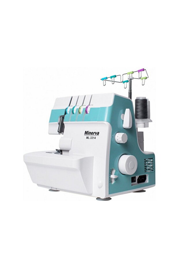 Overlock machine ML3314, 13 programs, speed 1200 imp/min - 2