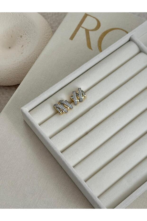 Serpenta Stone Earrings - 1