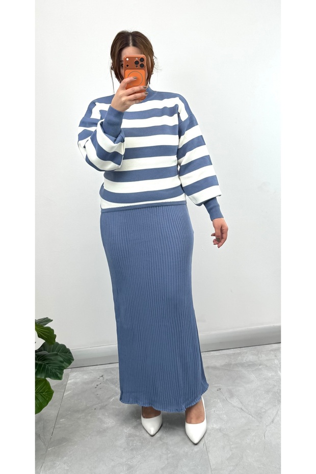 Triko Elbise Kazak - 1