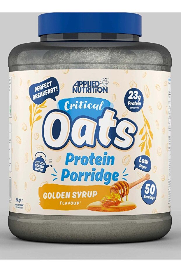 Critical Oats Protein Porridge - Golden Syrup Flavor - 3kg