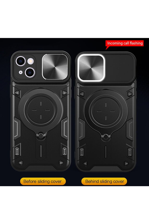 iPhone 16 Plus Case - CamGuard Pro - Black - 3