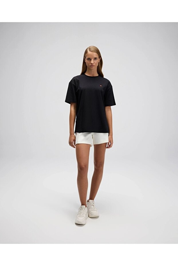 EF558-BK Kadın Tişört - Siyah - 4