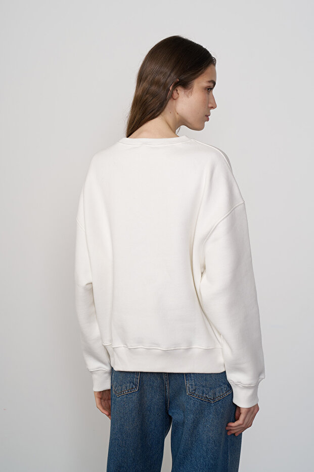 Tiger Baskılı Sweatshirt - 4