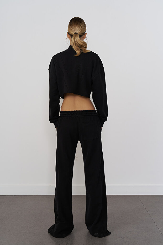 Washable Wideleg Jogging Pants - 5