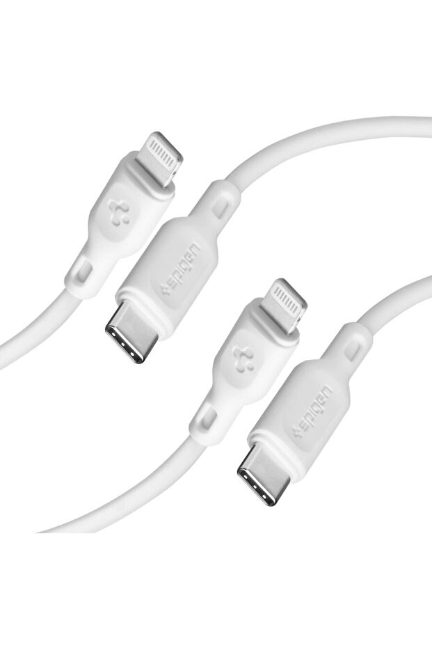 Cablu USB‑C la Lightning DuraSync (set 2) – alb - 5