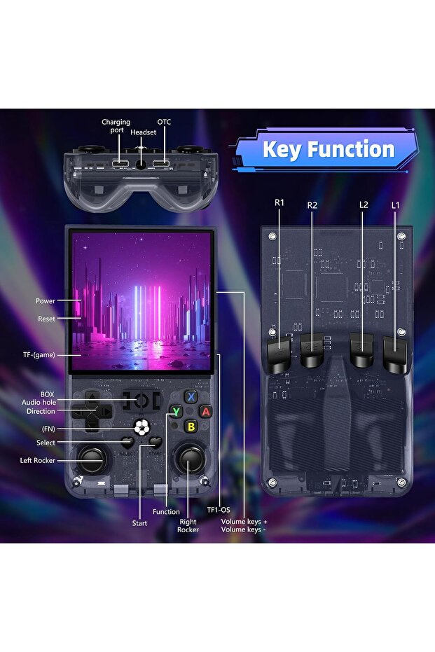 جهاز ألعاب محمول كلاسيكي R36MAX - 7