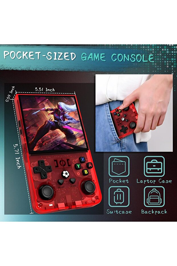 جهاز ألعاب محمول كلاسيكي R36MAX - 6