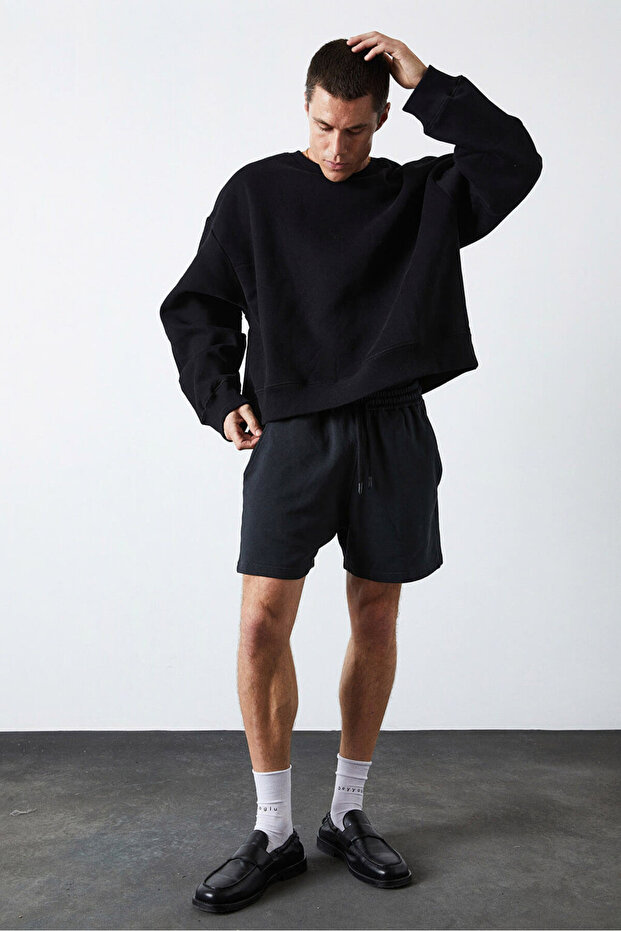Basic Oversize Sweatshirt - 1