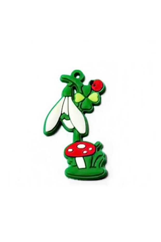 Snowdrop Rubber Martisor - 1