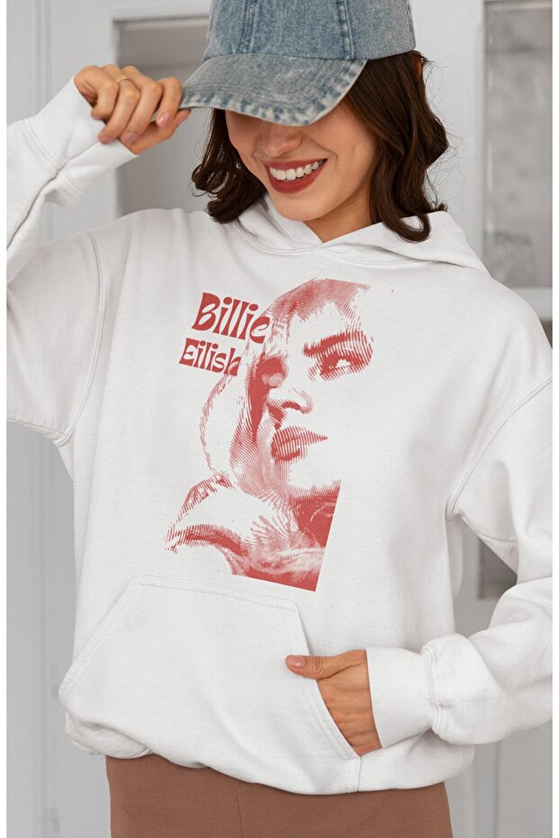 Billie Eilish Printed Unisex Oversize Singer Hoodie