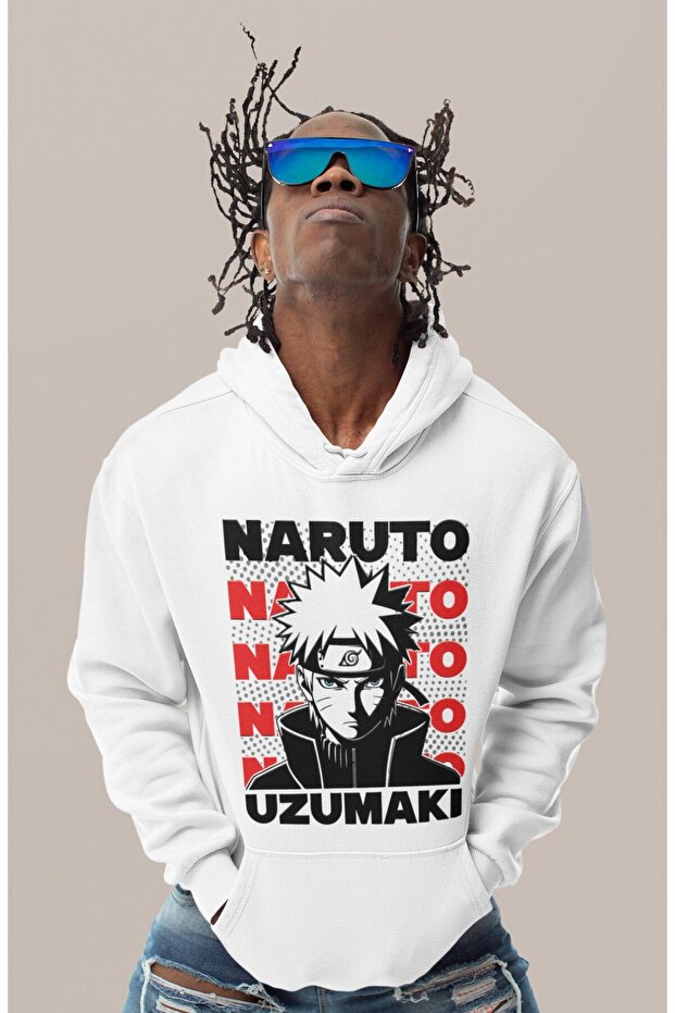Shisui Uchiha Printed Unisex Oversized Naruto Anime Character Hoodie