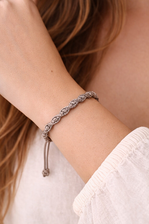 Spiral Makrome Bileklik - 1