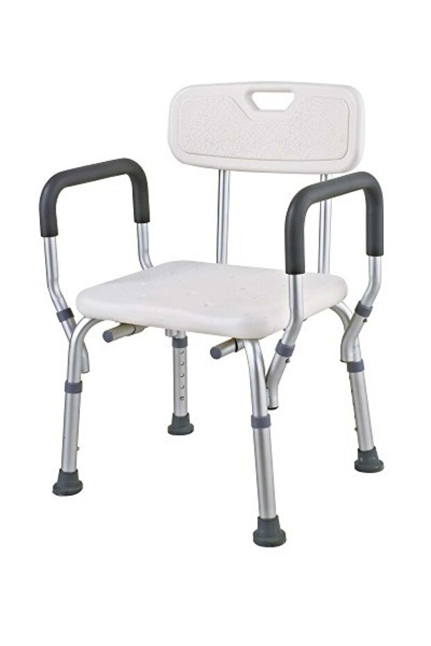 كرسي استحمام مع دعم للظهر - 2