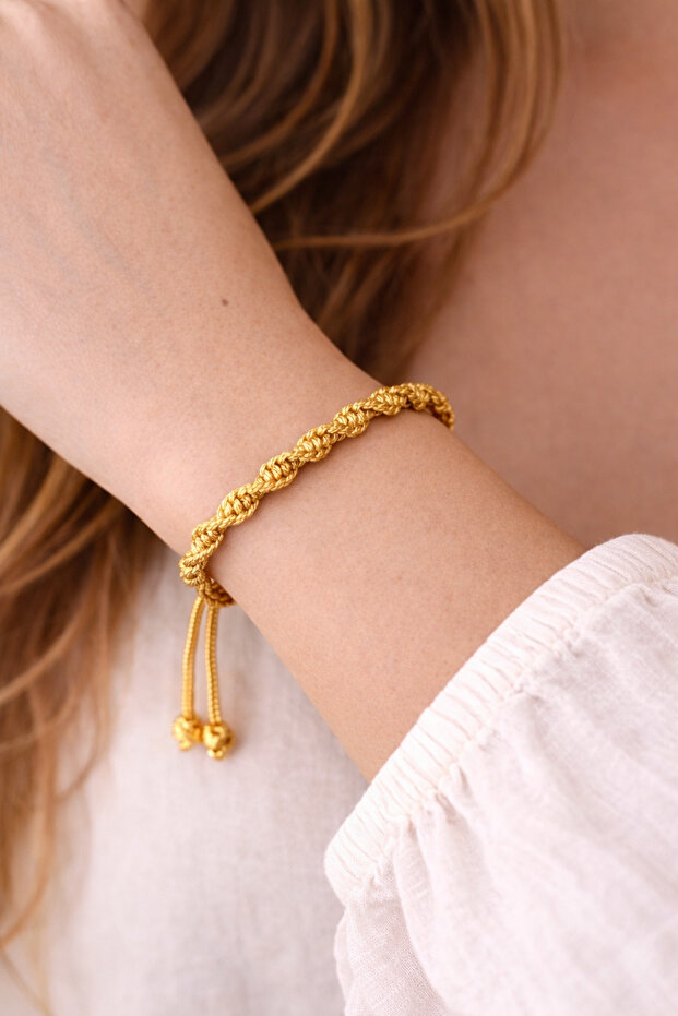 Spiral Makrome Bileklik - 1