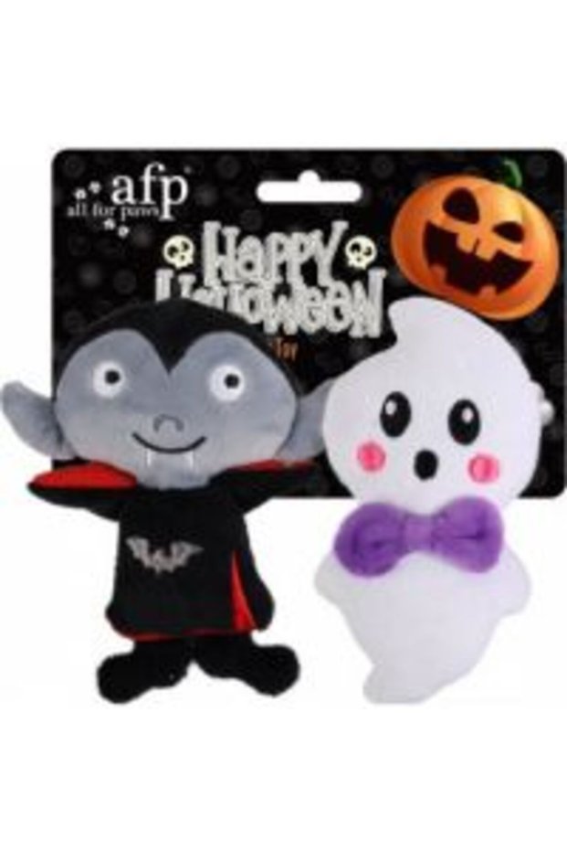 Vampire & Ghost Halloween Plush Cat Toys