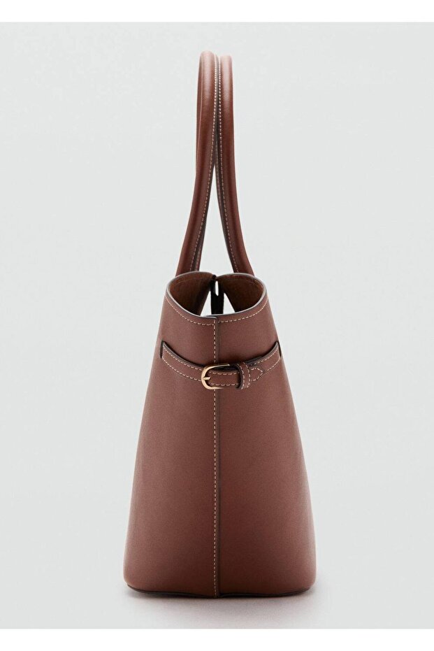 Çift saplı shopper çanta - 4