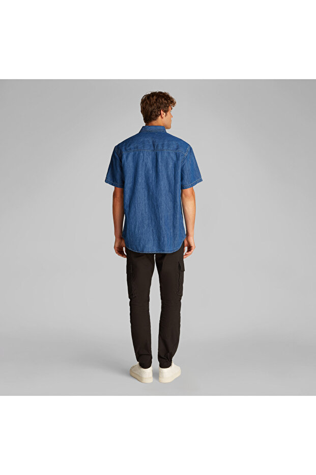 Regular Denim Erkek Gömlek - 3