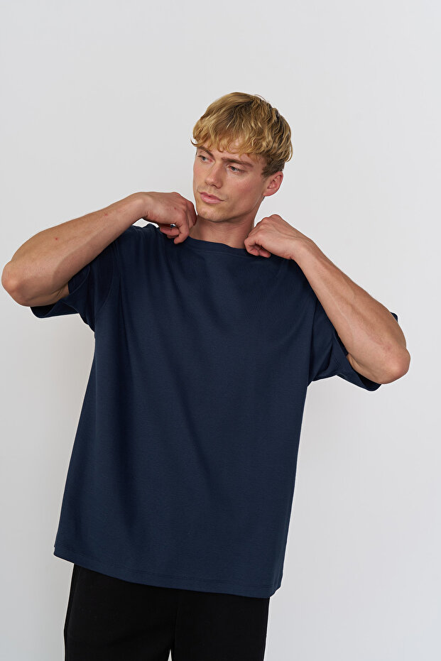 %100 Cotton Loose Tshirt - 1