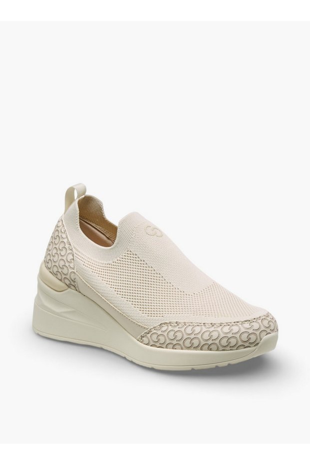 Women Monogram Print Sneakers