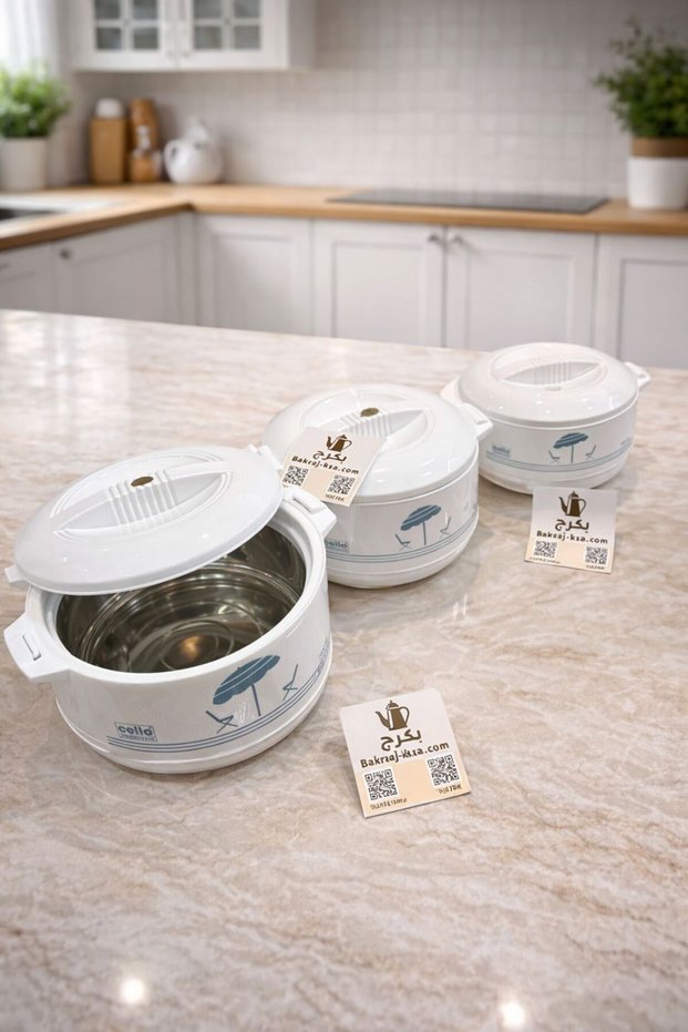 Indian food storage container set from Bakerj, medium sizes
