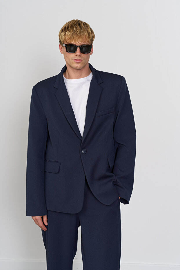 Tek Düğmeli Ceket - 2