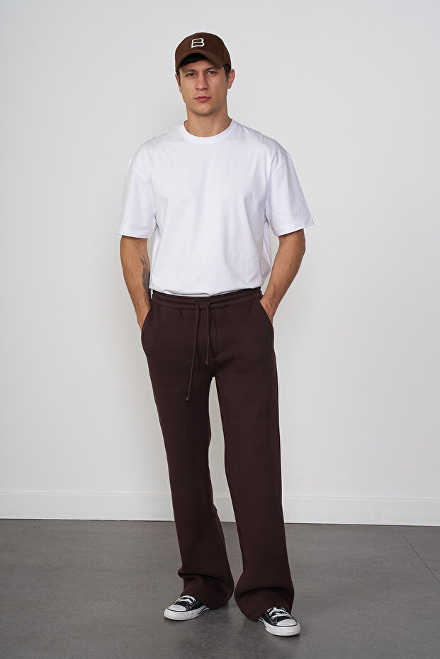 Palazzo Jogging Pantolon - 2