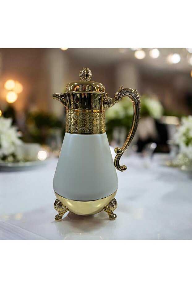 TWİNKLE LUXURY 1 LT TERMOS KREM - 1