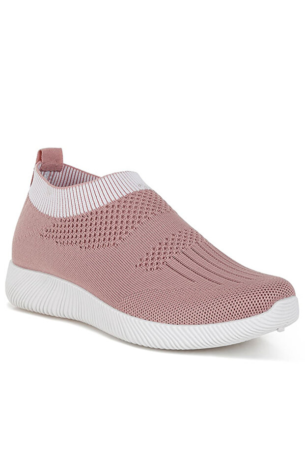 Women Flyknit Walking Sneakers in Pink