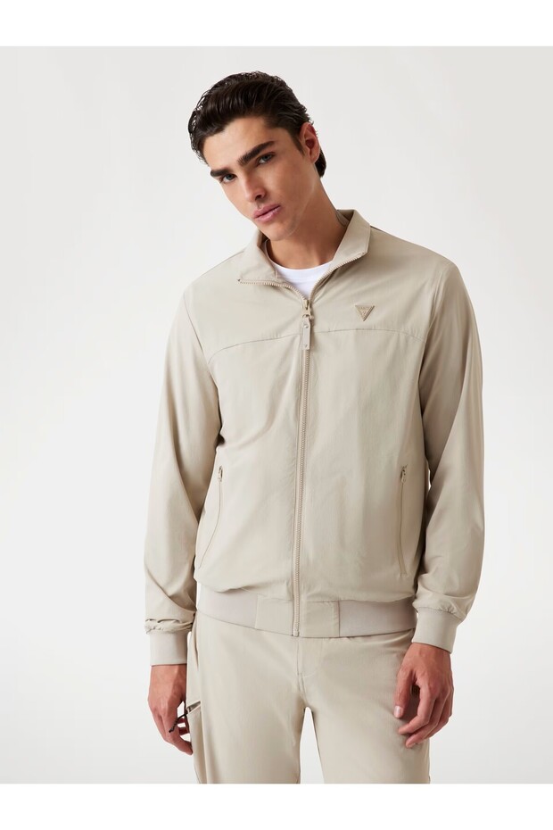 Zippered Ripstop Jacket Z5Yl07Wh2H0