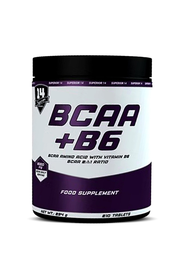 BCAA + B6, 210 Tablets, Muscle and Energy Production, Promotes Muscle Recovery