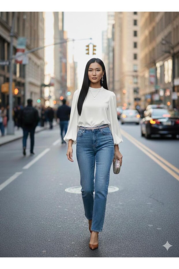 Balon kol gömlek - 2