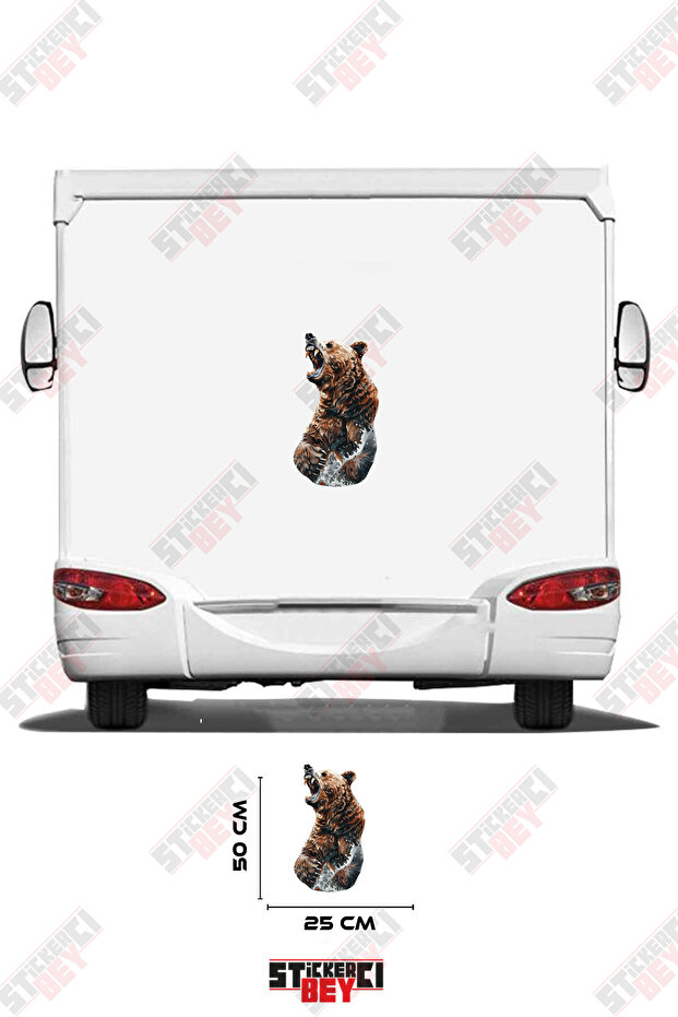Sudan External Bear Visual Caravan Sticker Coating