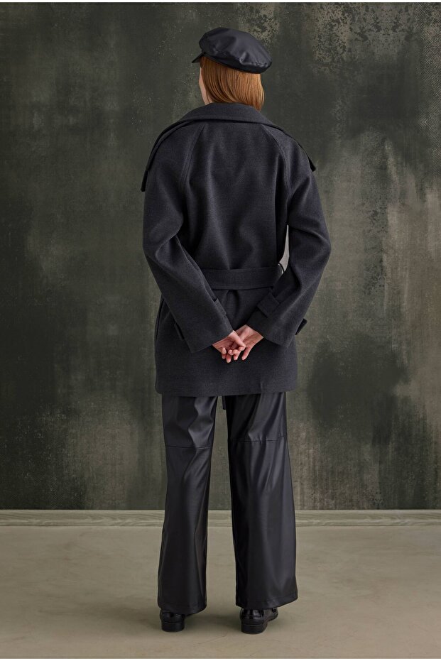 Dik Yaka Kaban Antrasit - 4