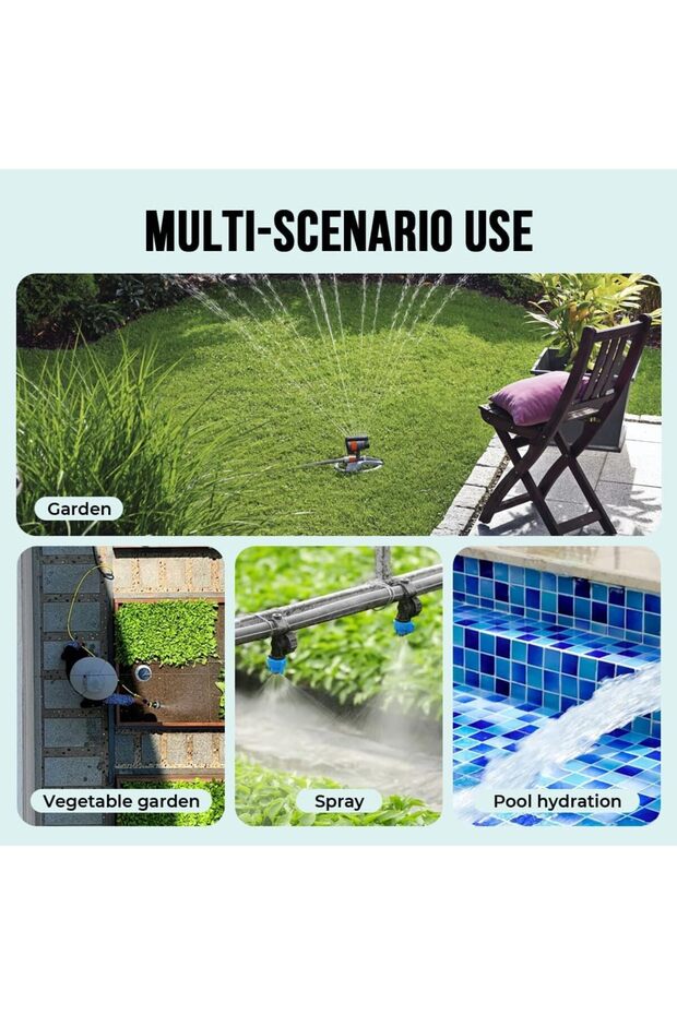 مؤقت ري للحديقة - مؤقت ري متعدد الوظائف - 2