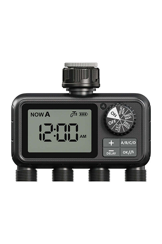 , Water Timer for Garden - ( 4 Outlet)