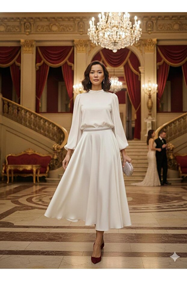 Balon kol gömlek - 3